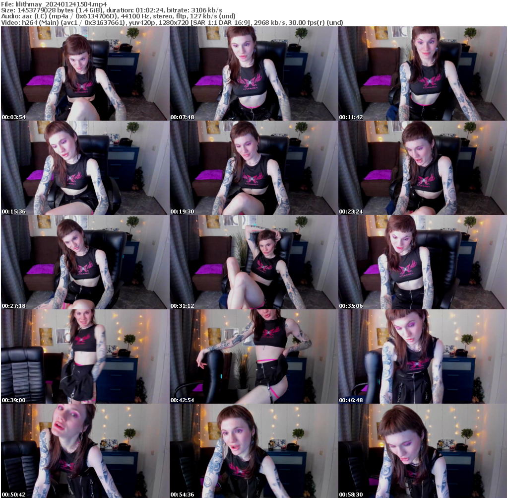 Preview thumb from lilithmay on 2024-01-24 @ chaturbate