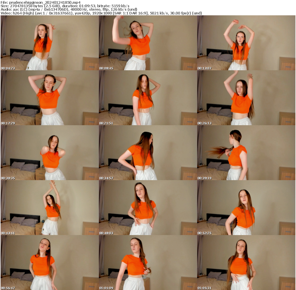 Preview thumb from prudencehigginson on 2024-01-24 @ chaturbate