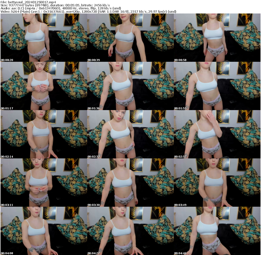 Preview thumb from bettysoul on 2024-01-25 @ chaturbate